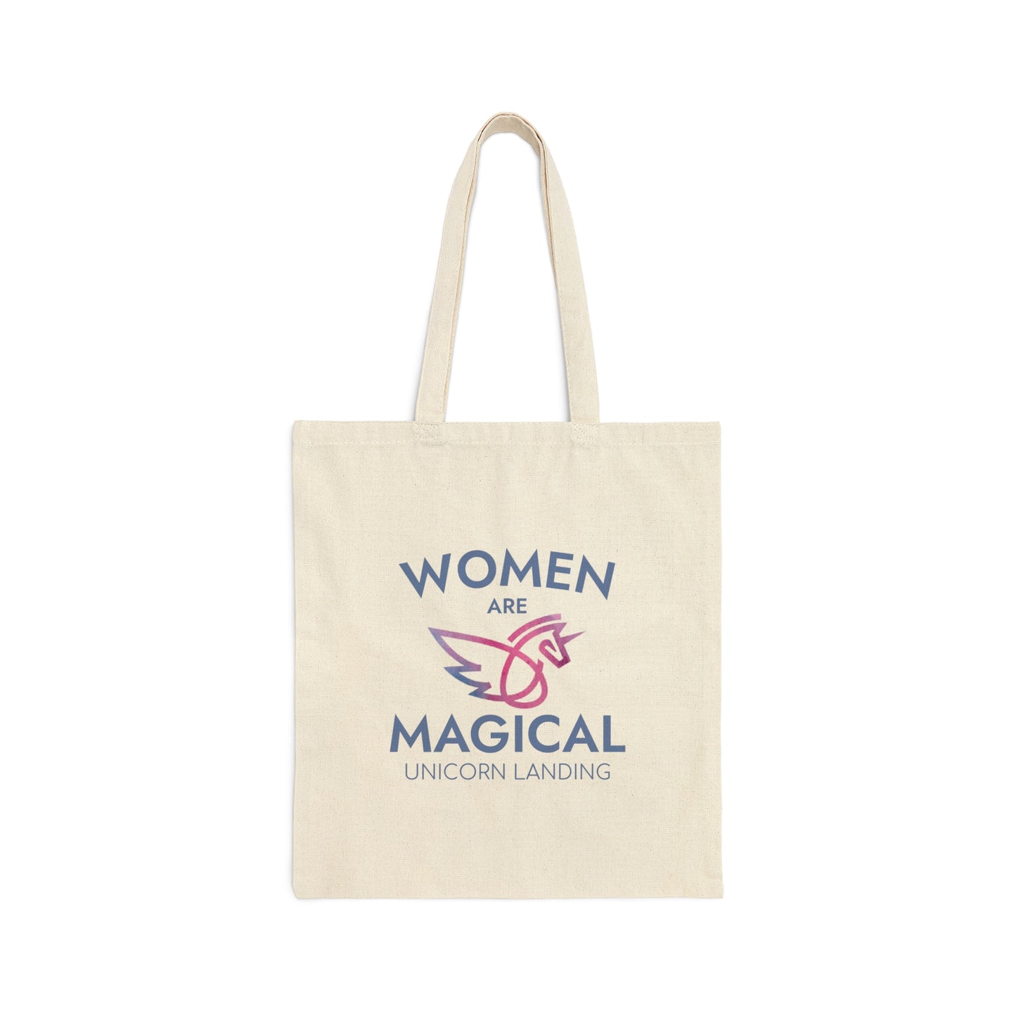 Cotton Canvas Logo Tote Bag