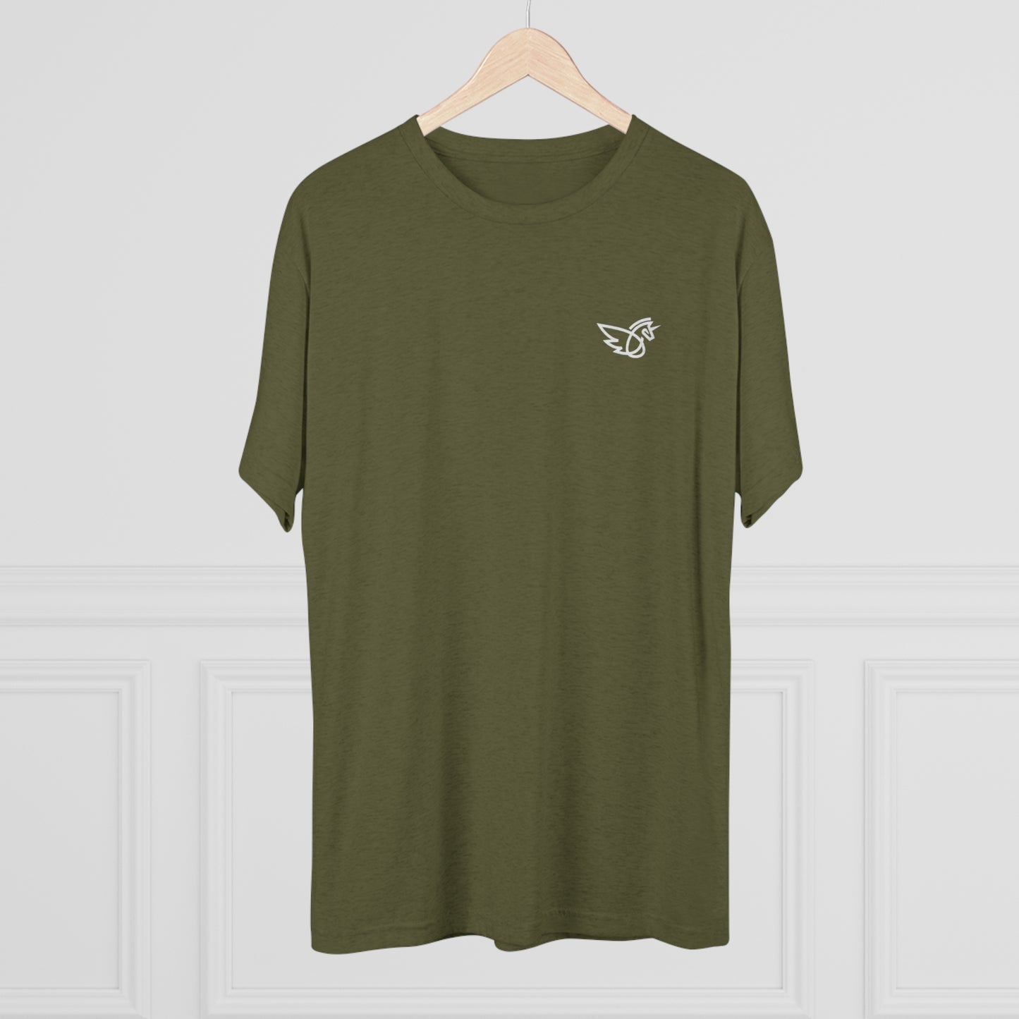 Men's Crew Blend Logo Tee