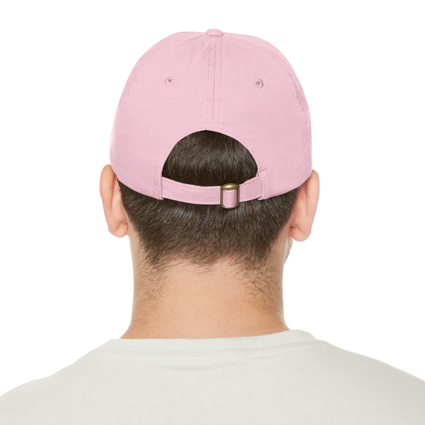 Women's Hat with Leather Logo Patch