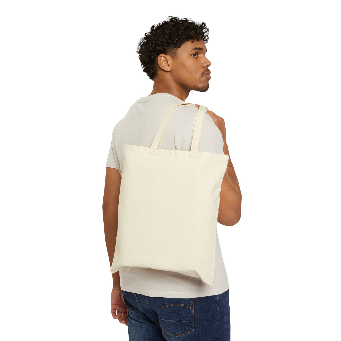 Cotton Canvas Logo Tote Bag