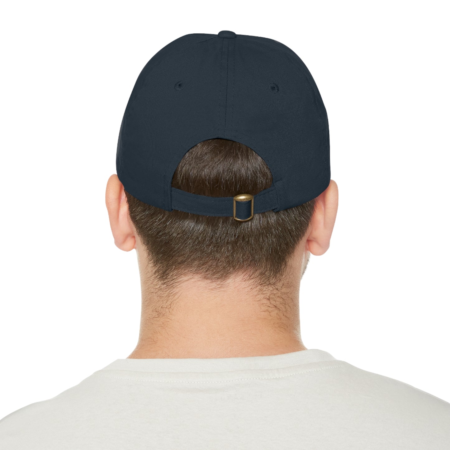 Women's Hat with Leather Logo Patch