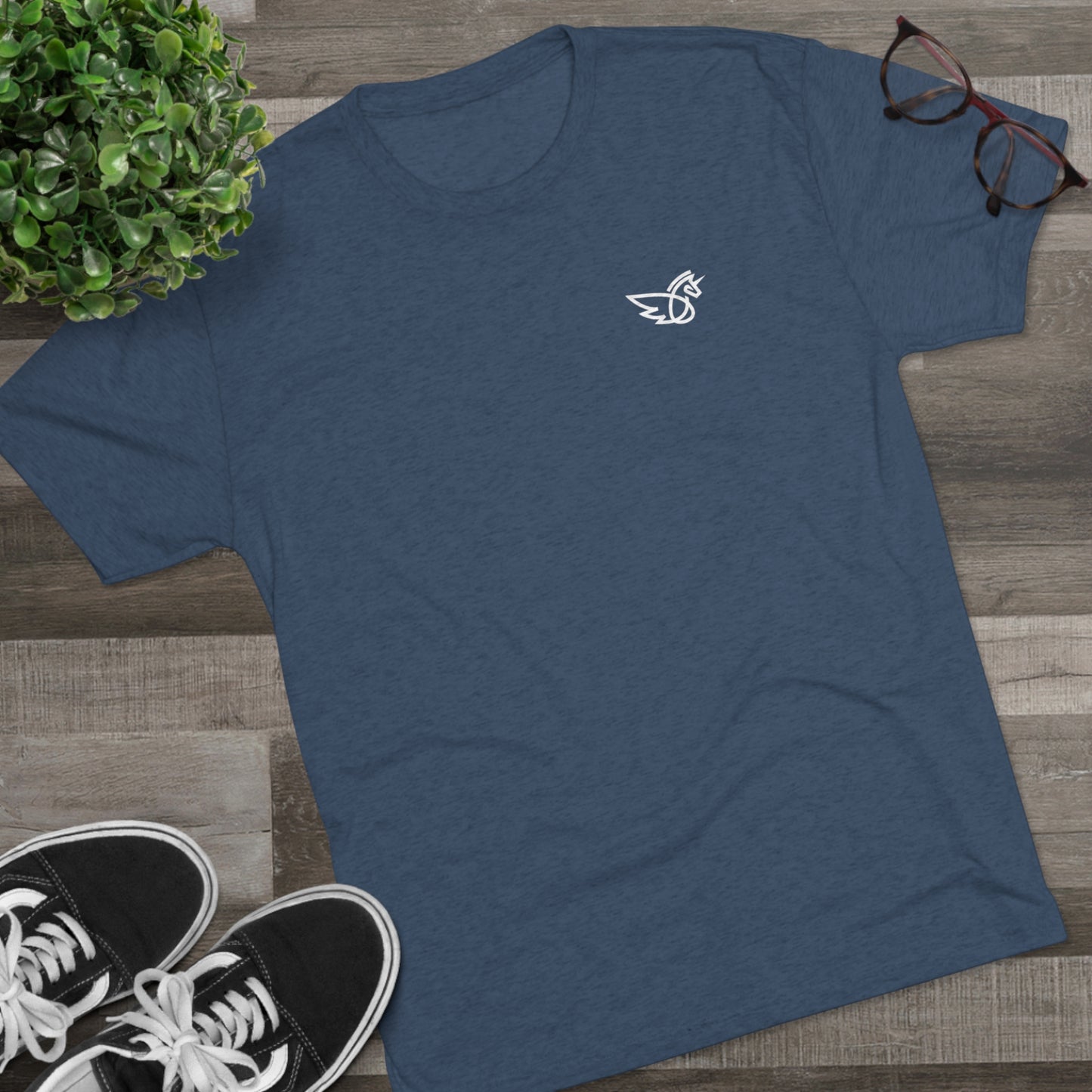 Men's Crew Blend Logo Tee