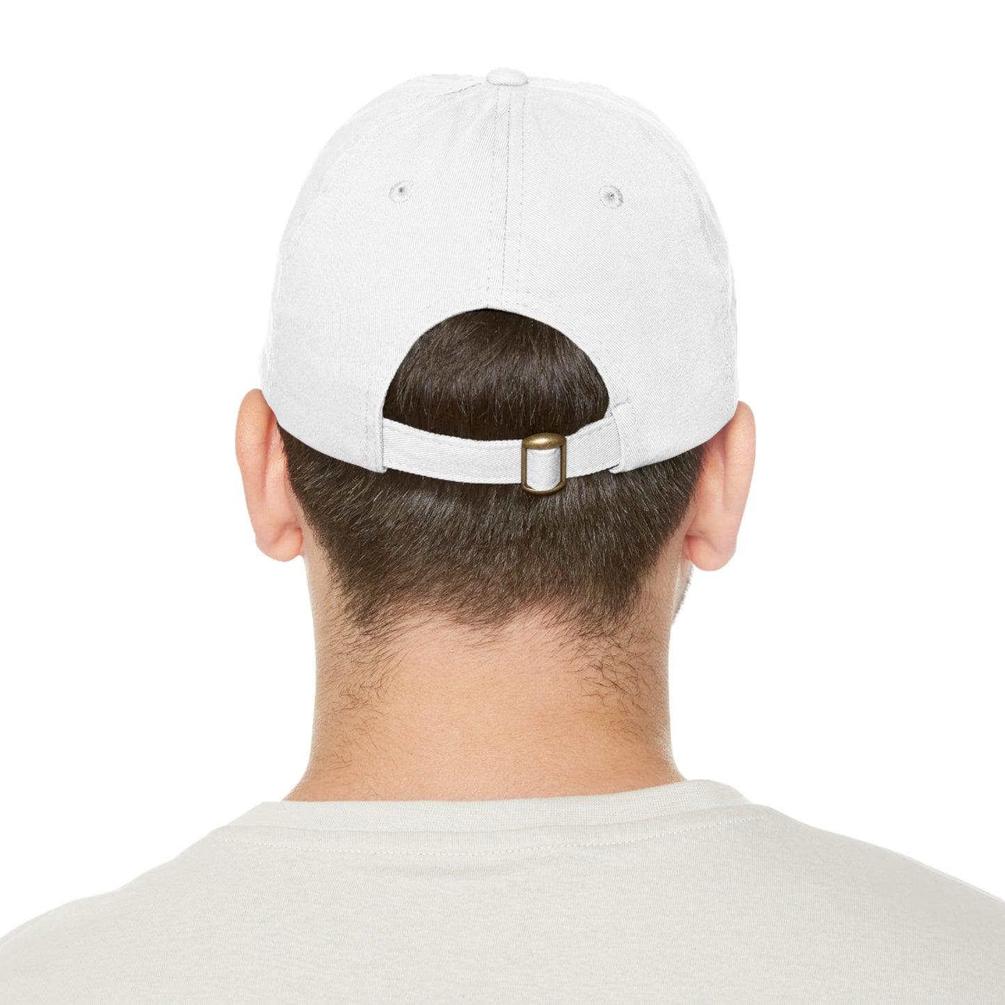 Women's Hat with Leather Logo Patch