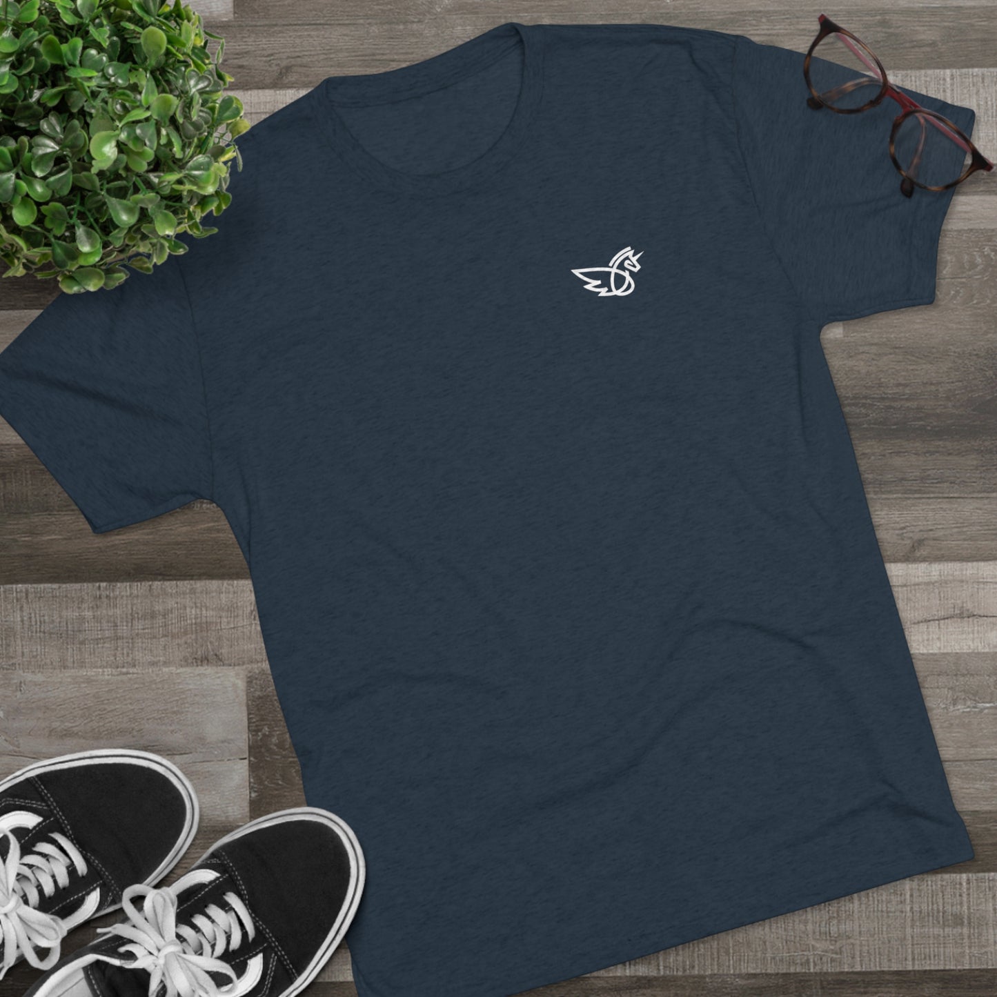 Men's Crew Blend Logo Tee
