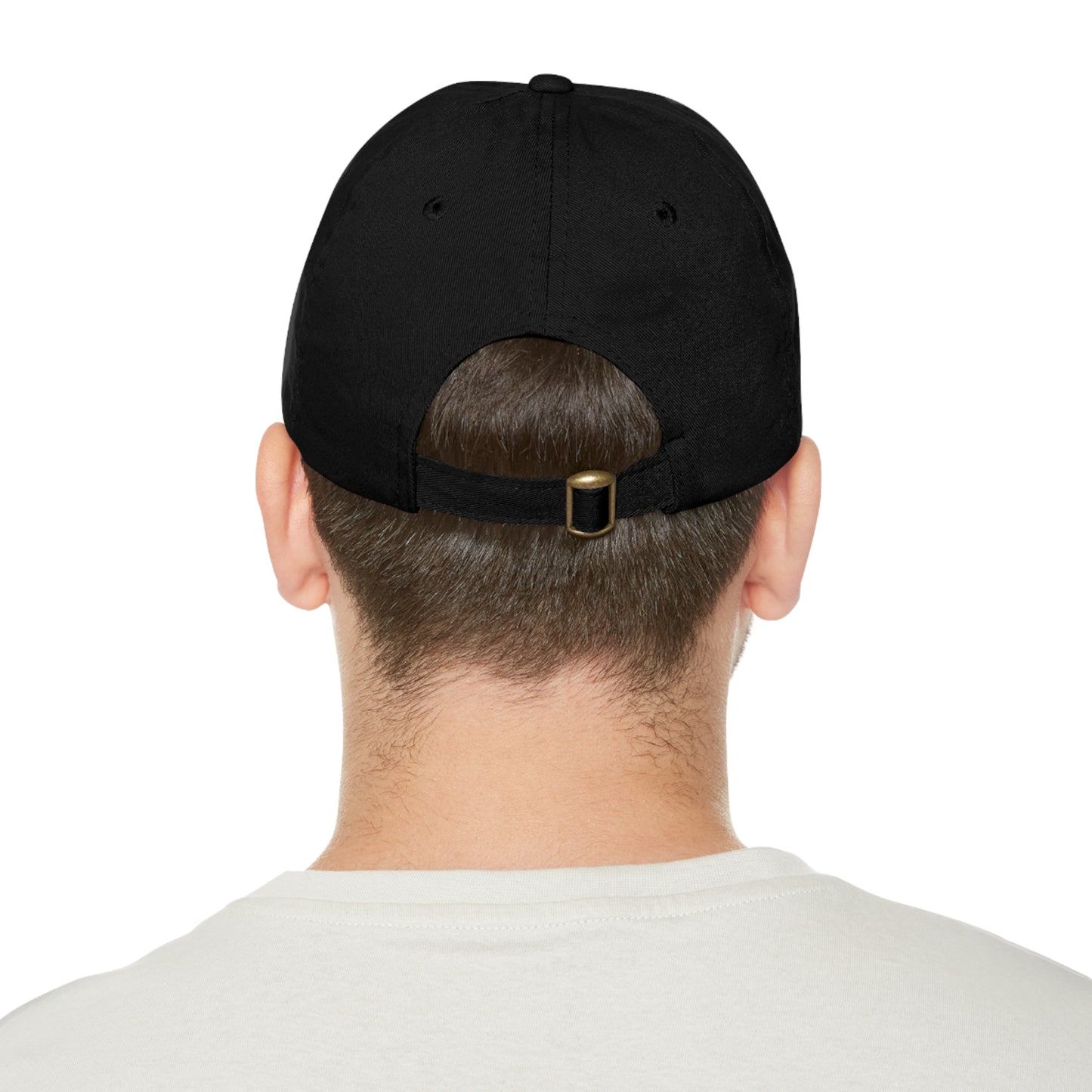 Women's Hat with Leather Logo Patch