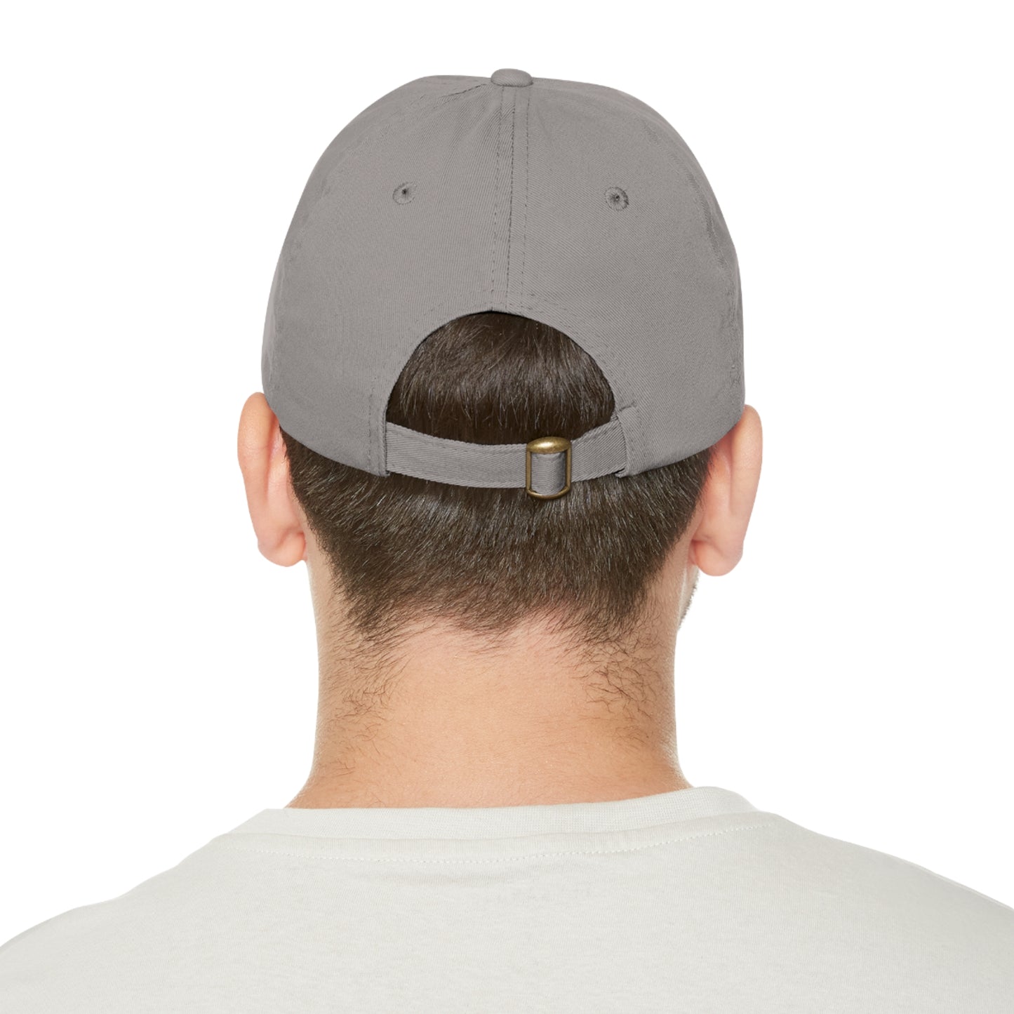 Women's Hat with Leather Logo Patch