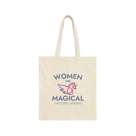 Cotton Canvas Logo Tote Bag