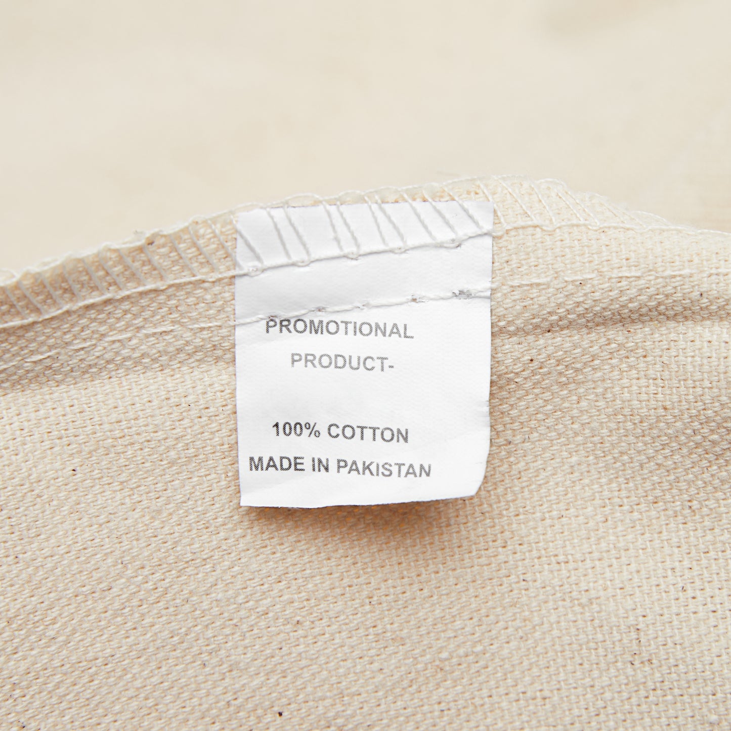 Cotton Canvas Logo Tote Bag