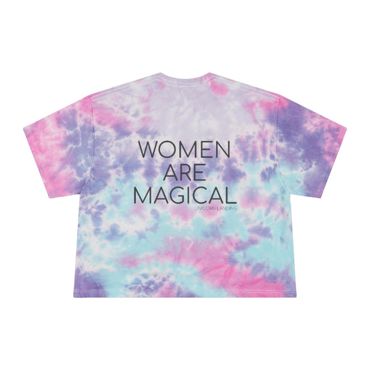 MAGICAL Tie-Dye Crop Tee